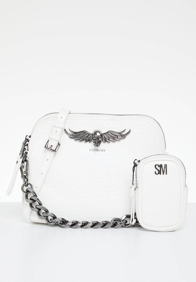 Bgrind crossbody - white/silver Steve Madden Bags & Purses ...