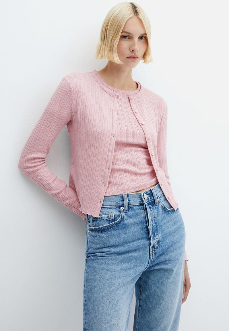 Jacket lyra - pink MANGO Knitwear | Superbalist.com