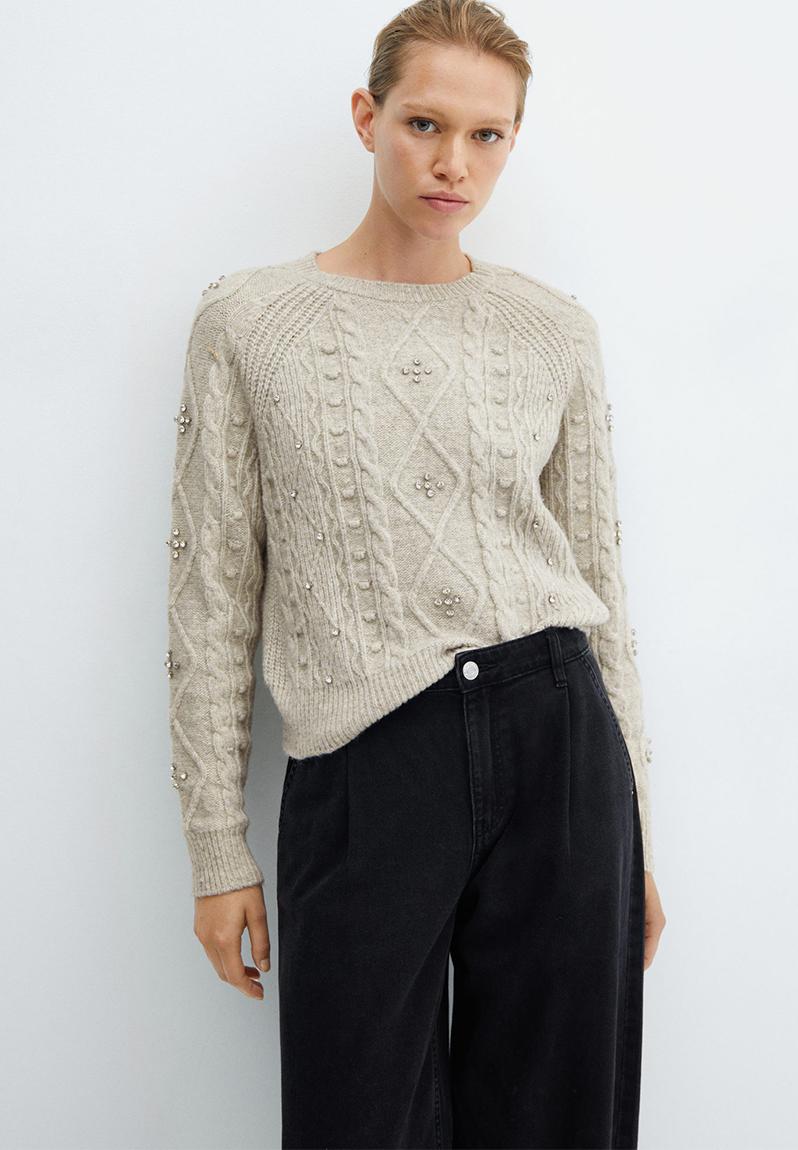 Sweater royalty - beige MANGO Knitwear | Superbalist.com