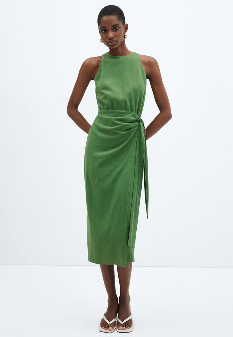 Dress susi-h - green MANGO Casual | Superbalist.com