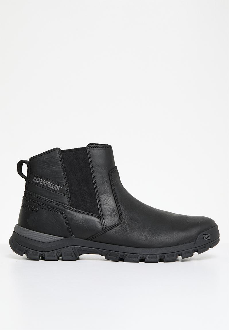 Mens Caterpillar Threshold Chelsea Boots In Black