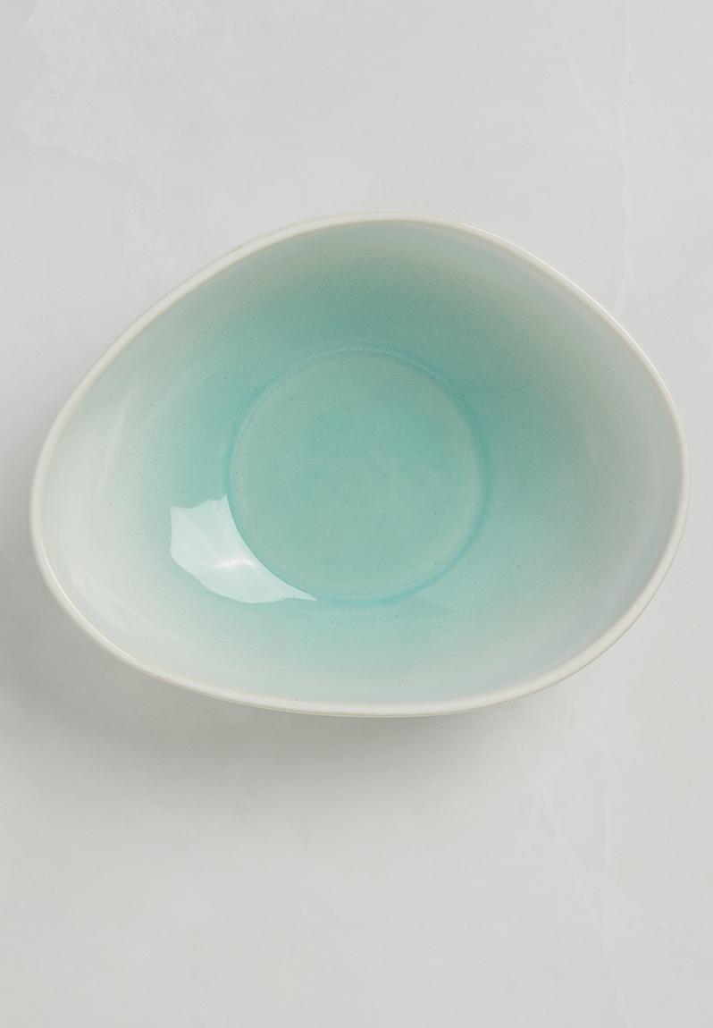 Kaloh Pebble Bowl - Turquoise Urchin Art Dining & Serveware ...