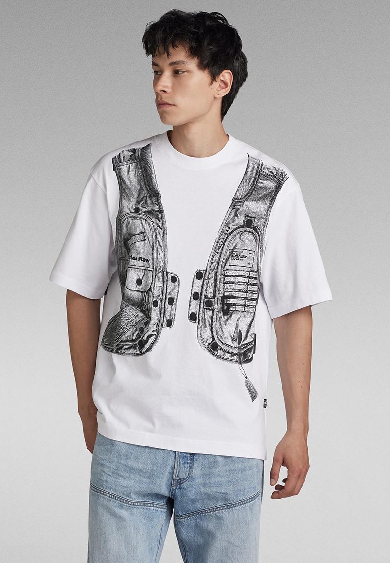 Archive vest boxy t Dry jersey o - white G-Star RAW T-Shirts & Vests ...