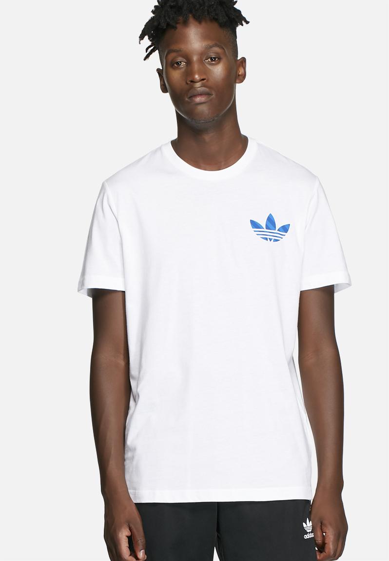 Adidas Slogan Tee - White adidas Originals T-Shirts | Superbalist.com
