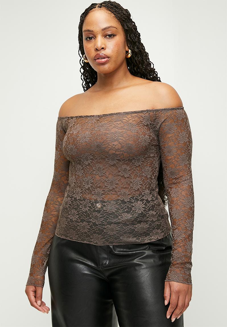 Mauve Lacey Long Sleeve Top