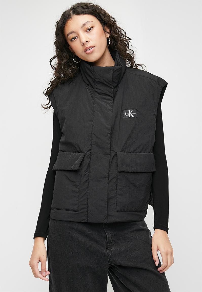 Lw padded vest ck black CALVIN KLEIN Jackets Superbalist