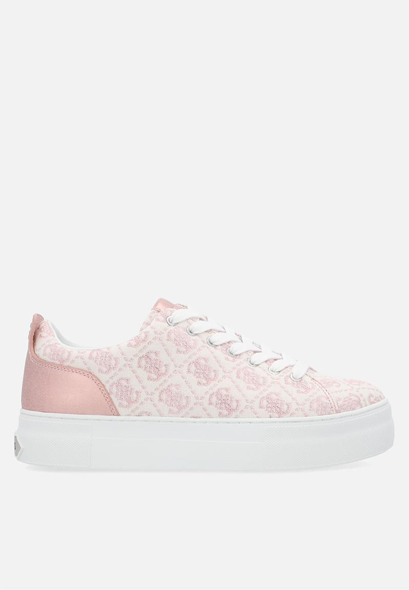 Giaa6 logo sneaker - pink GUESS Pumps & Flats | Superbalist.com