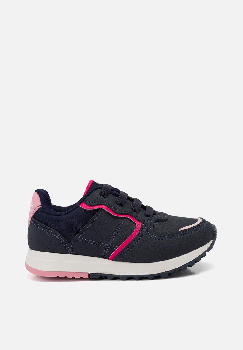 LP TENNIS WALK SNEAKERS NAVY CALFSKIN