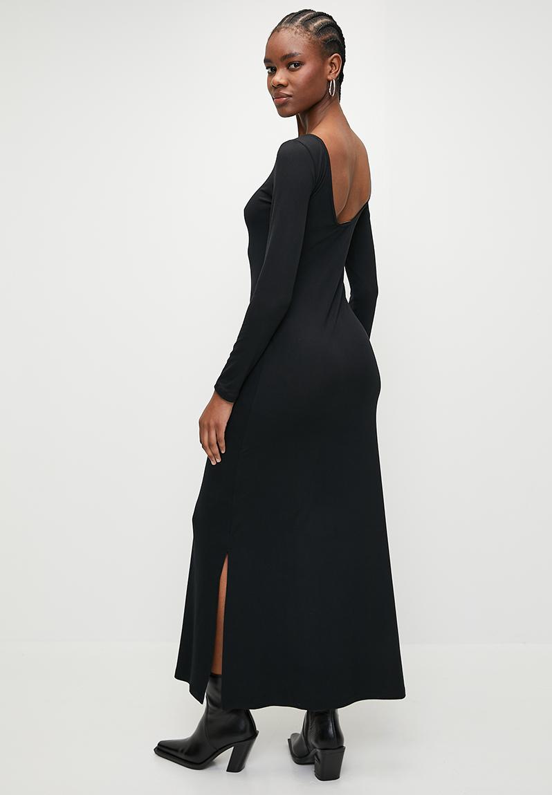 Goosudu Boat-Neck Knit Dress main image 1