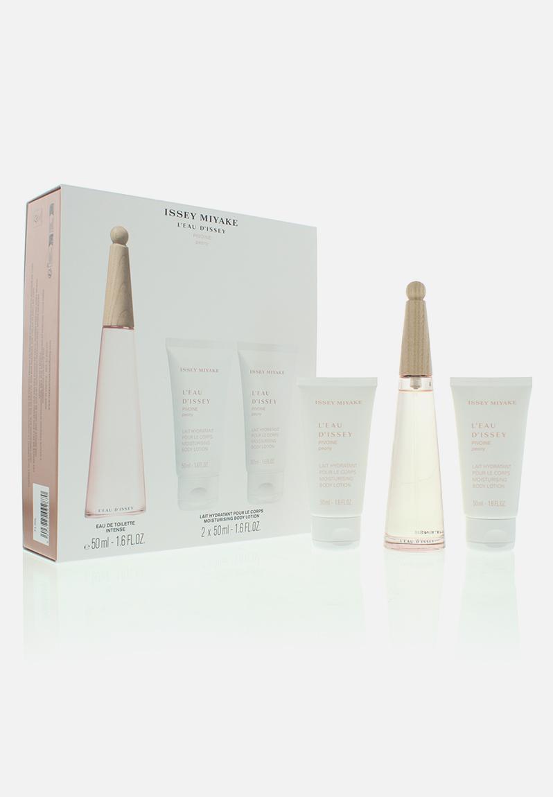 Issey Miyake L'eau D'issey Pivoine 3 Piece Gift Set (Parallel Import)