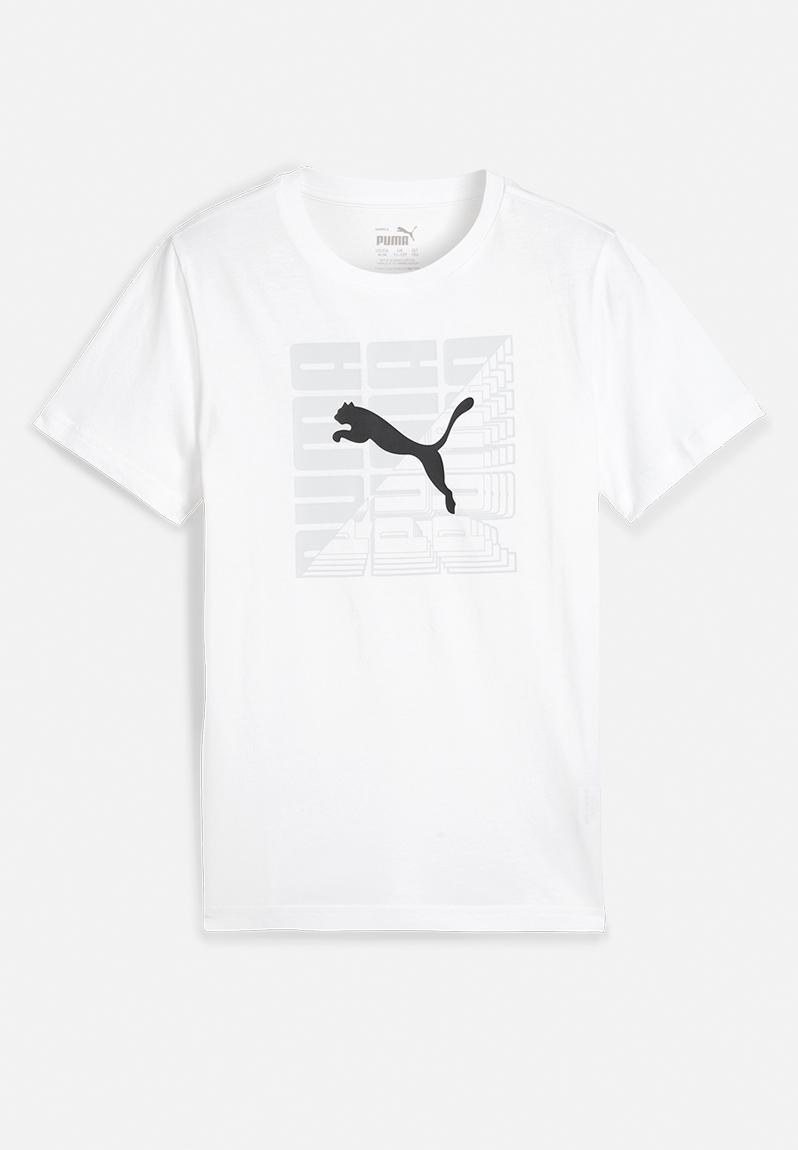 Graphics Tee 1 B - Puma White