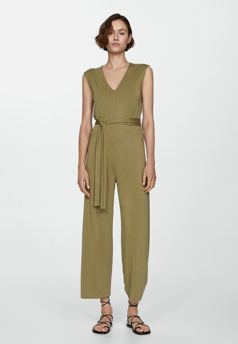 Jumpsuit Cupi Beige Khaki MANGO Jumpsuits Playsuits Superbalist