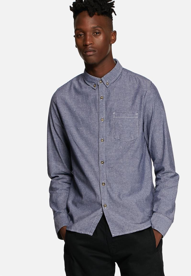 Calcutta Shirt - Blue Dstruct Shirts | Superbalist.com