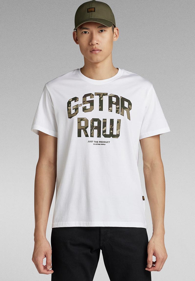 G-Star Raw - Mens Camo Box Graphic Relaxed T-Shirt