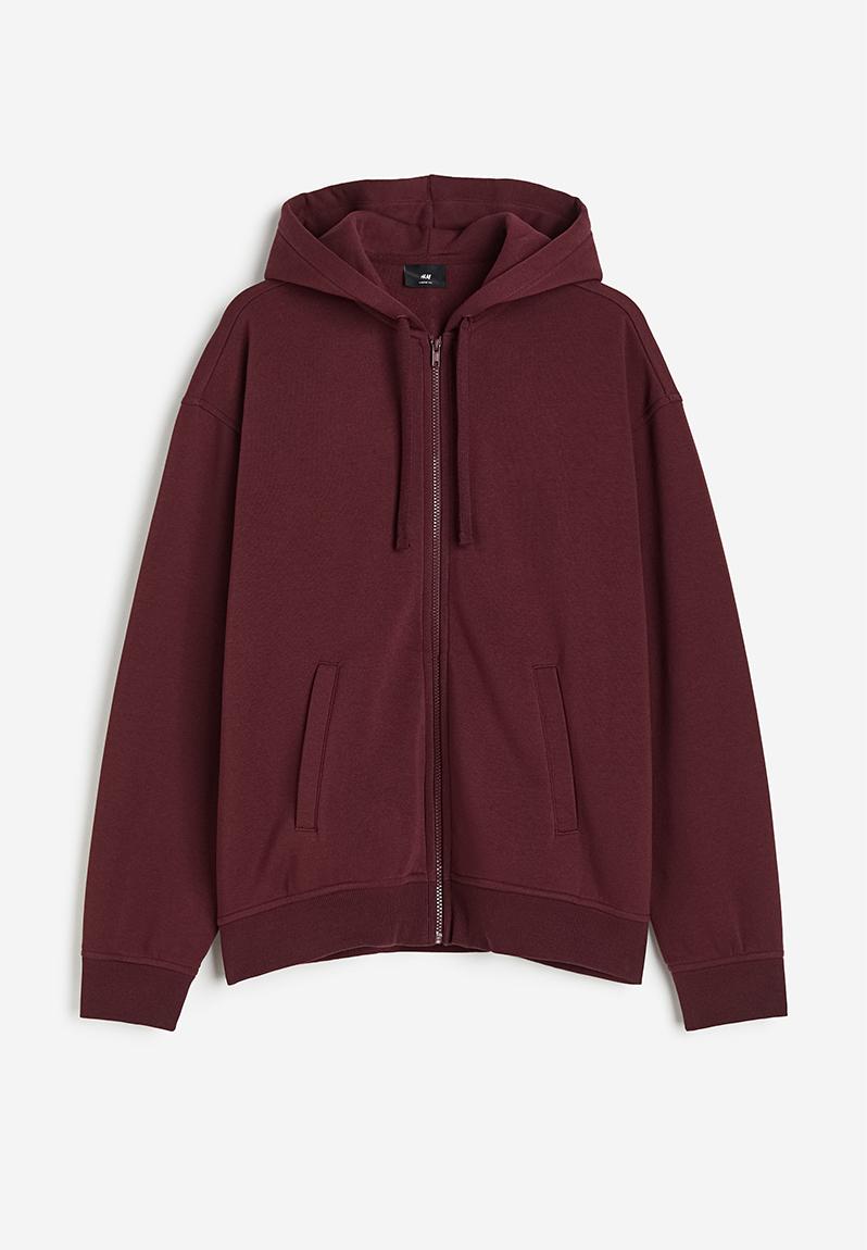 H&m Zip Through Fleece Hoodie H&m Hoodie Sweatshirt With