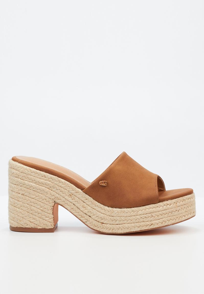 Bonnet 2 espadrille - tan