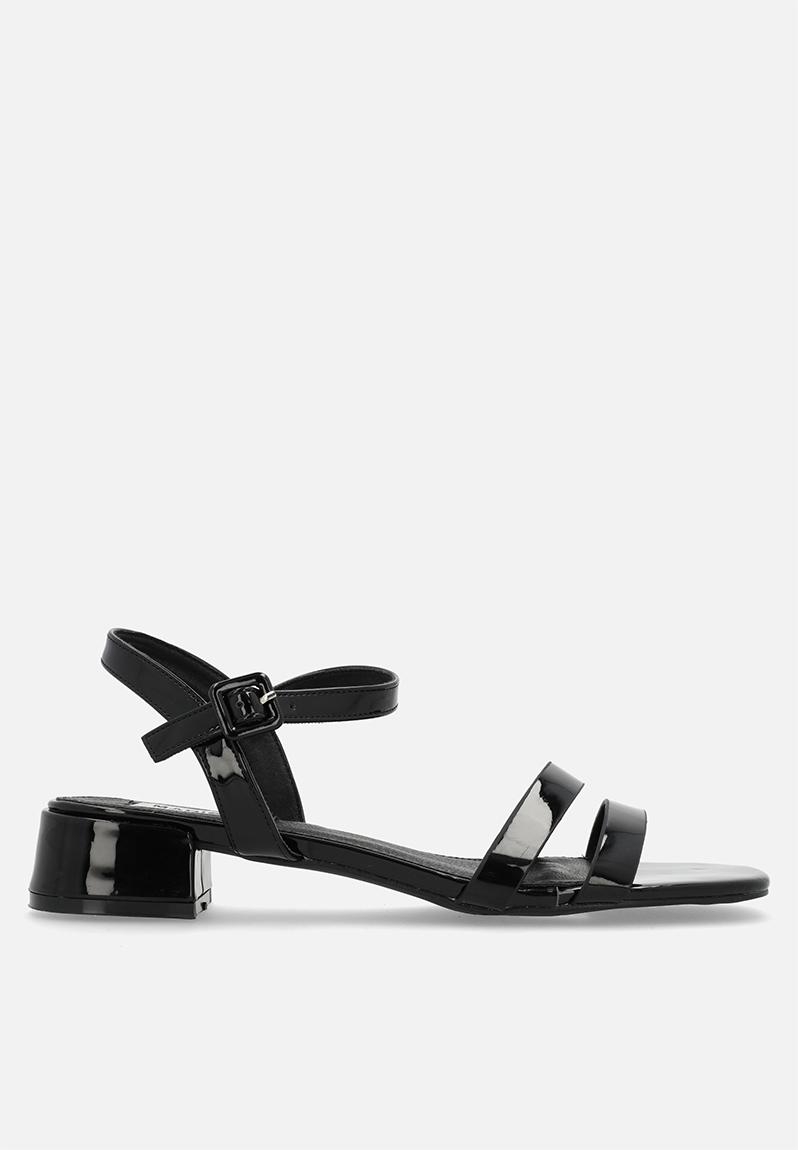Gentry block heel - black