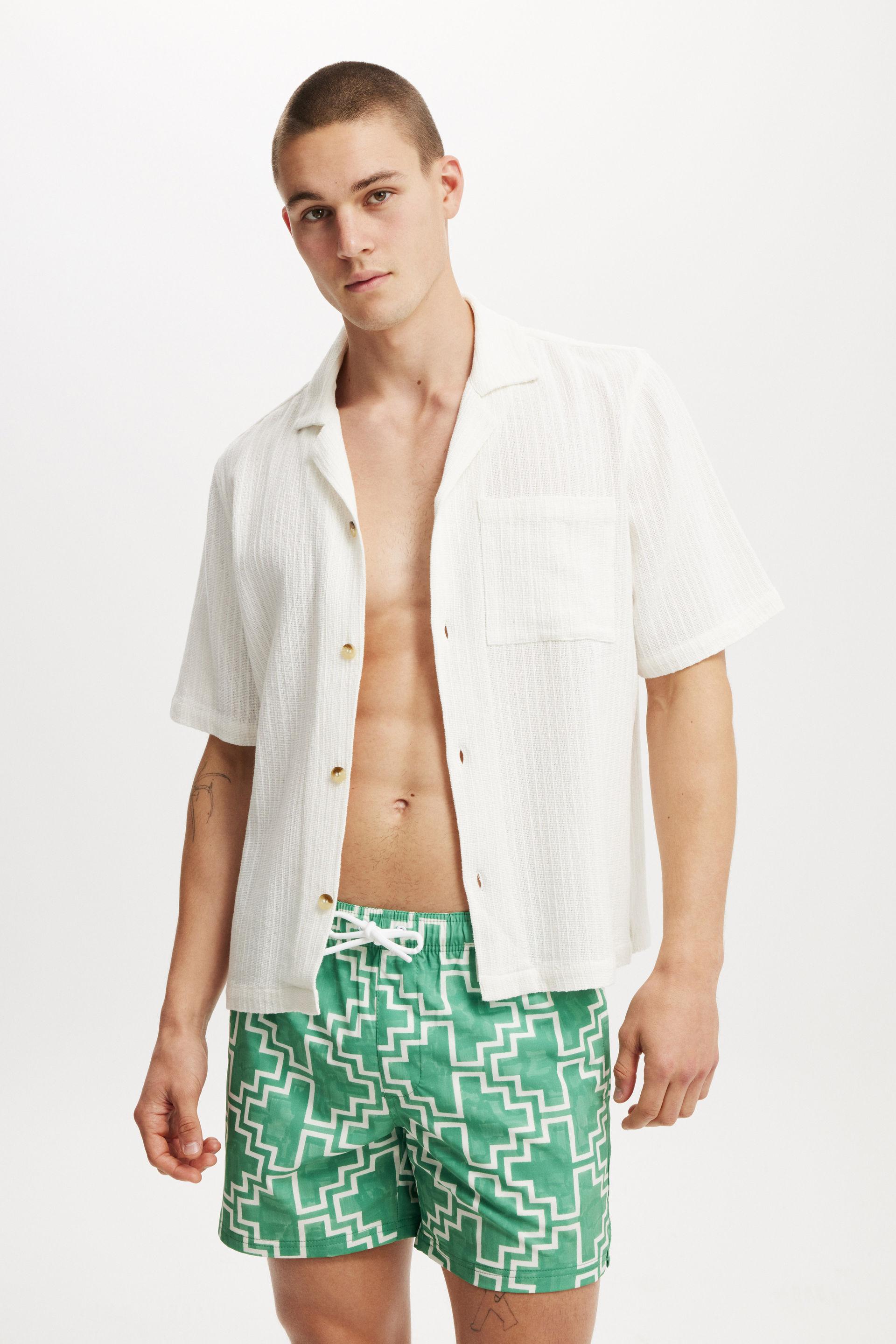 ALONG SLIT SWIM SHORT