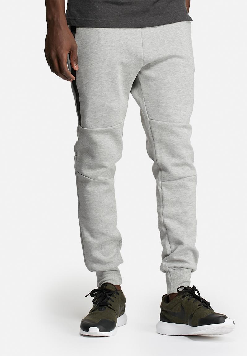 Nike Tech Fleece Pants - DK Heather / Medium Grey/Black/Black Nike ...