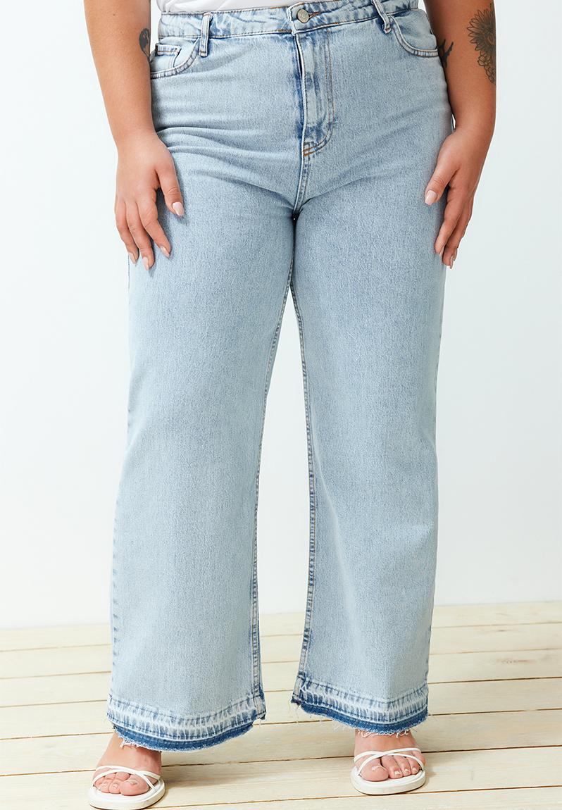 Blakely Wide Cut Jeans - Light Blue
