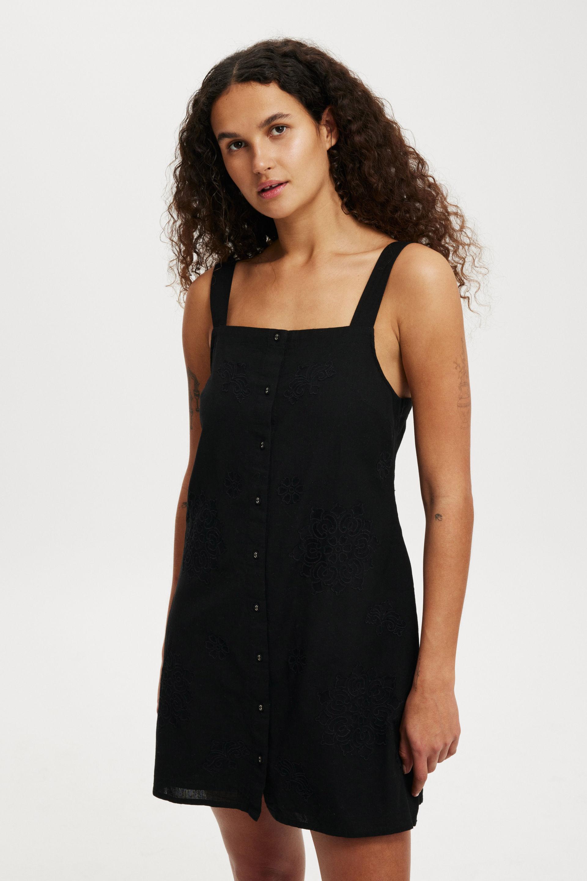 Kypra Ls Mini Dress Black Aop Kypra main image 0