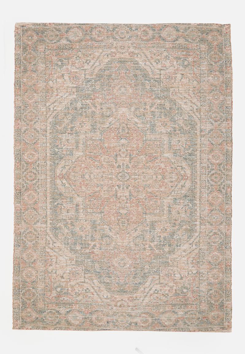 Woven Antique Jute & Chenille Blend Rug