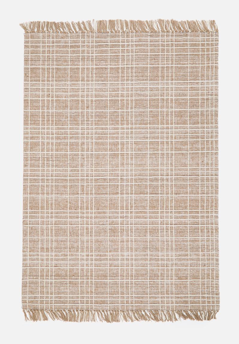 Jute & Cotton Blend Rug - Natural1 Sixth Floor Rugs & Mats | Superbalist