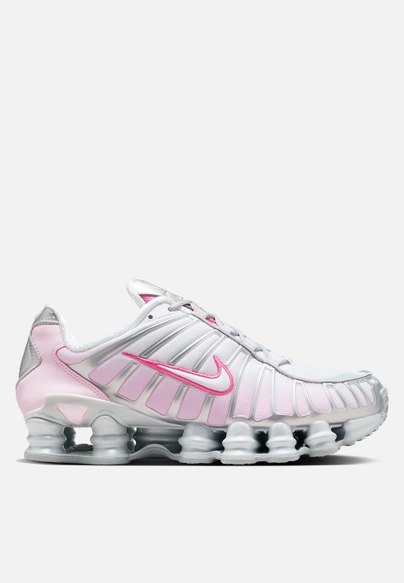 white nike shox tl