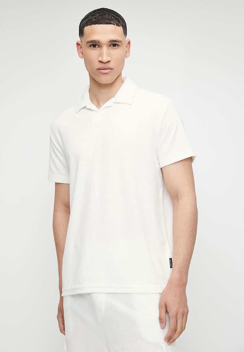Polo T-Shirt - Off white Brave Soul T-Shirts \u0026 Vests | Superbalist.com