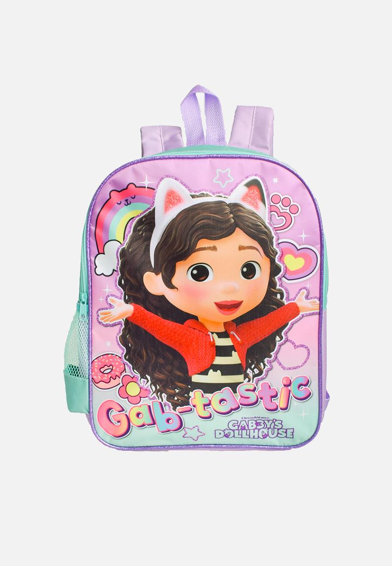 Gabby's dollhouse double sided backpack - lilac