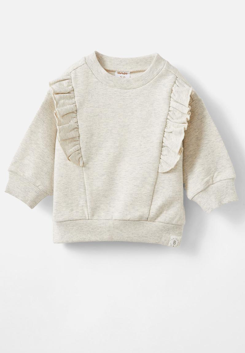 DROP SHOULDER RUFFLE BLOUSE ANARCHY AT ANNABELS main image 1