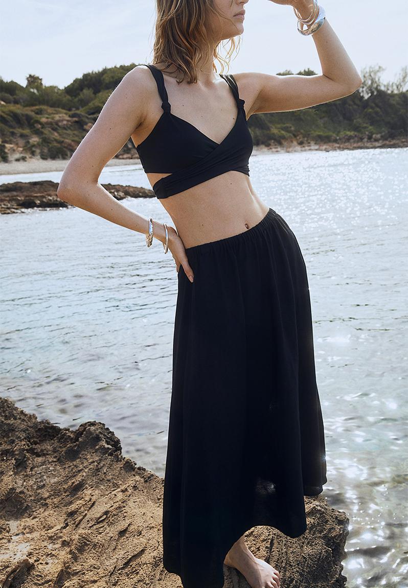 Midi skirt - black - 1226811003