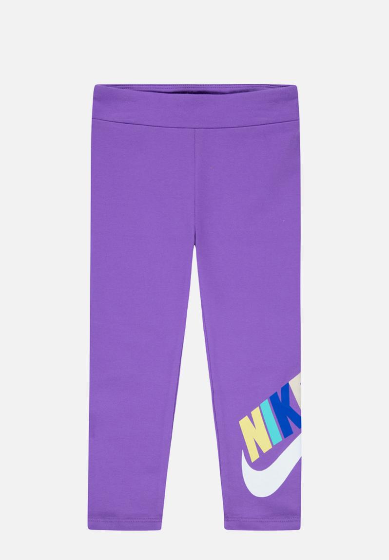 Nkg club hbr high rise legging - black raspberry