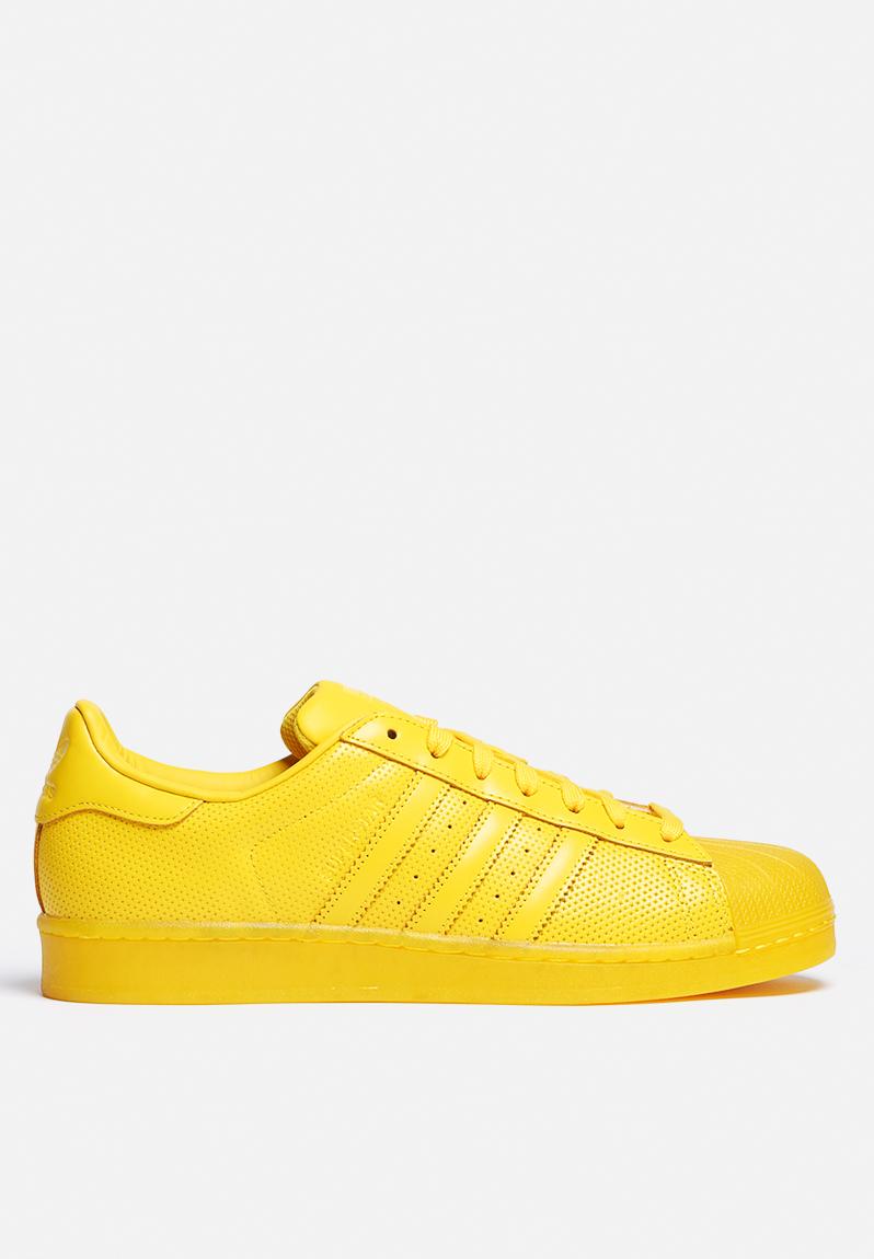 adidas superstar yellow