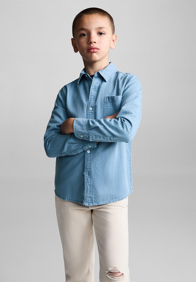 Shirt joan - open blue8