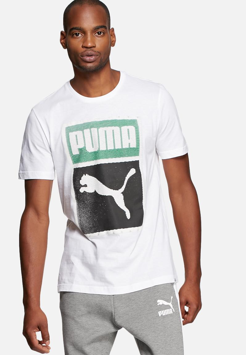 Brand tee - white PUMA T-Shirts | Superbalist.com