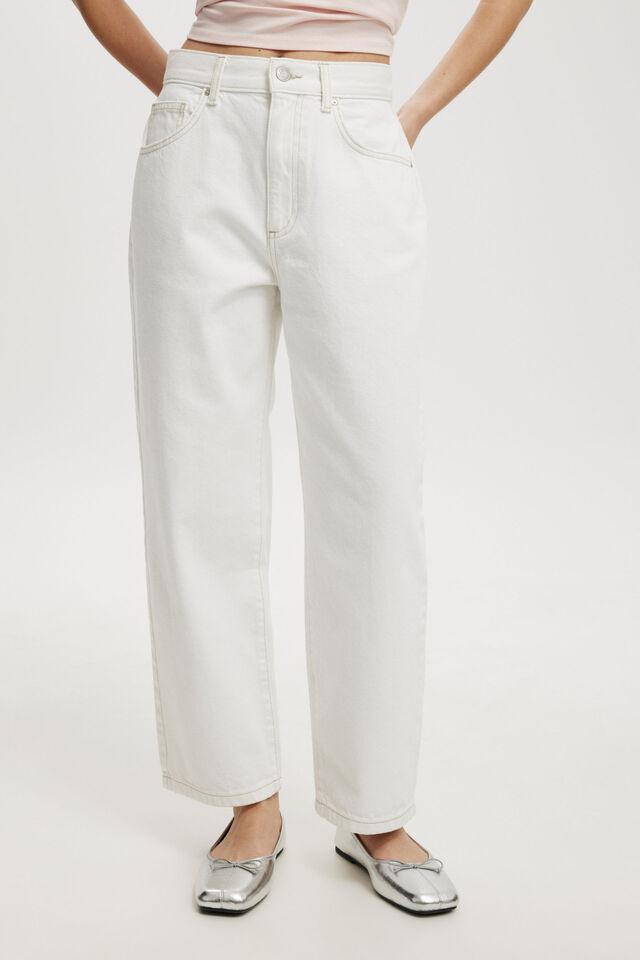 Vintage Cotton Straight Jeans