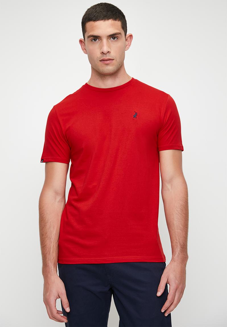 Essential Crew Neck Ss Tee - Red
