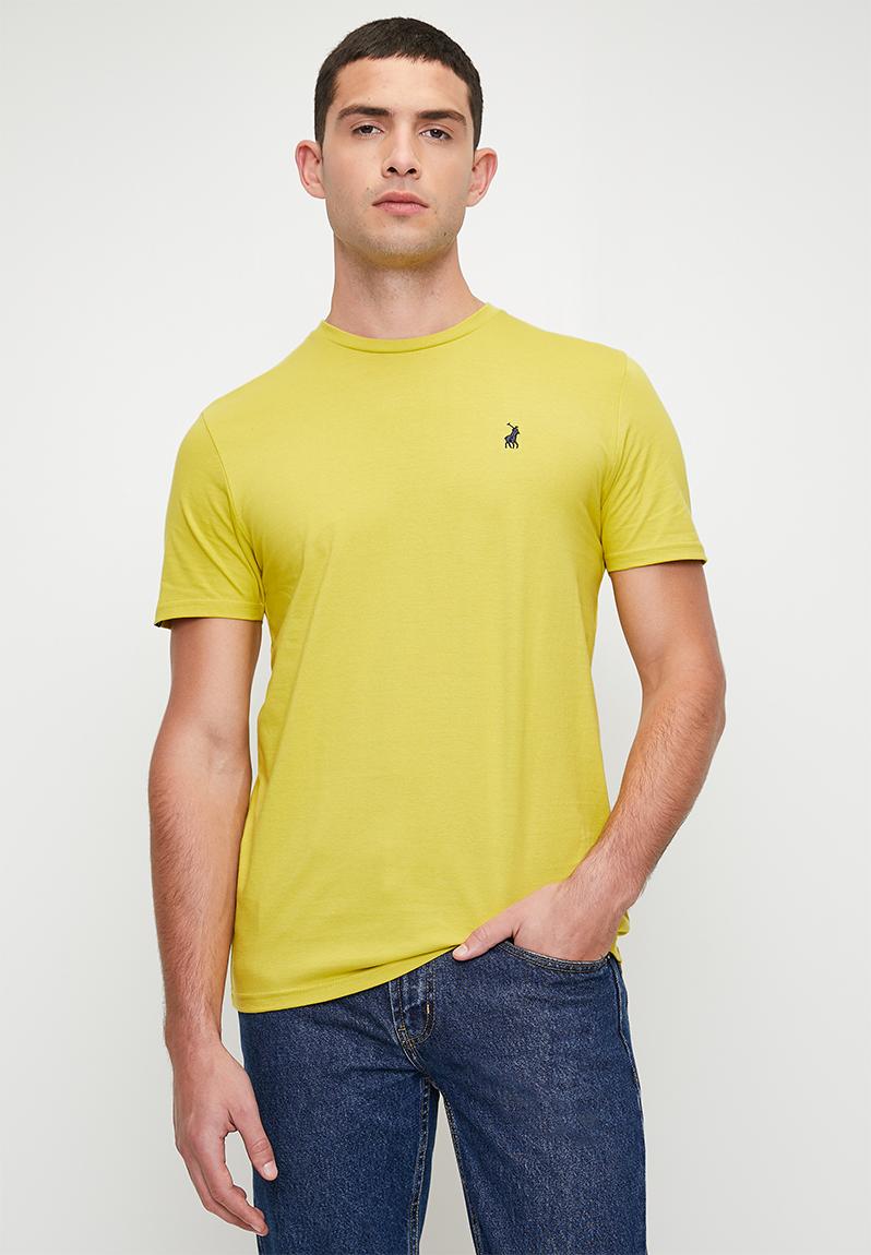 7381 Mustard Crew Neck T-Shirt