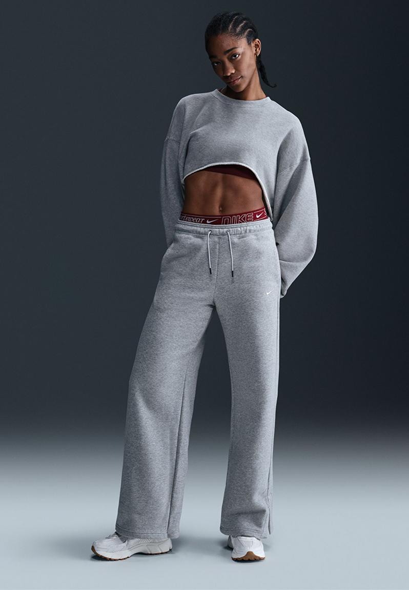 Nike Phoenix fleece pant - Dk Grey Heather
