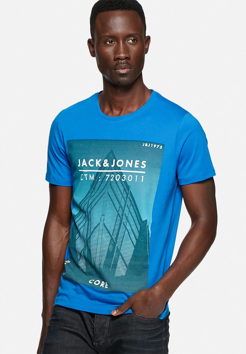 Cappa Tee - Imperial Blue Jack & Jones T-Shirts & Vests | Superbalist.com