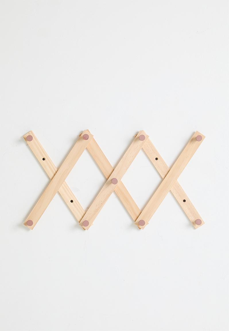 Slinky wall hook - pink