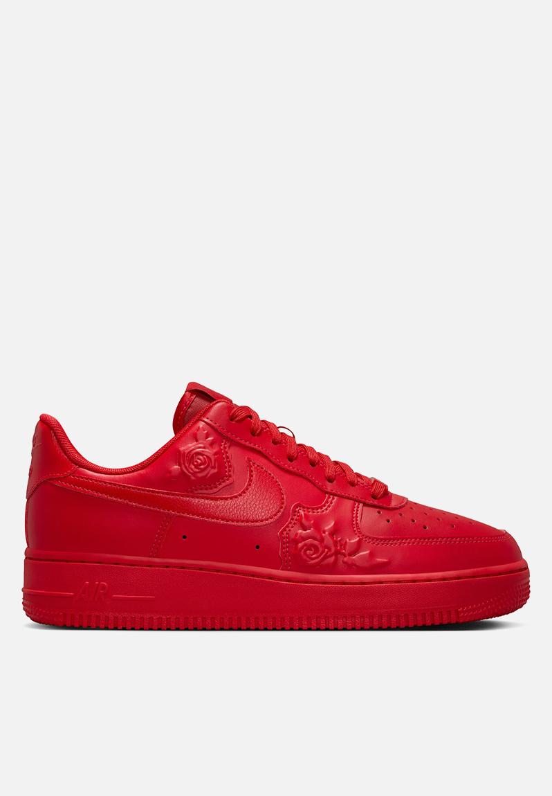 red nike air forces 1