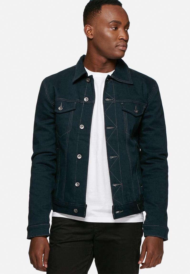 Padded dillon jacket-rinse wash-dark blue GUESS Jackets | Superbalist.com