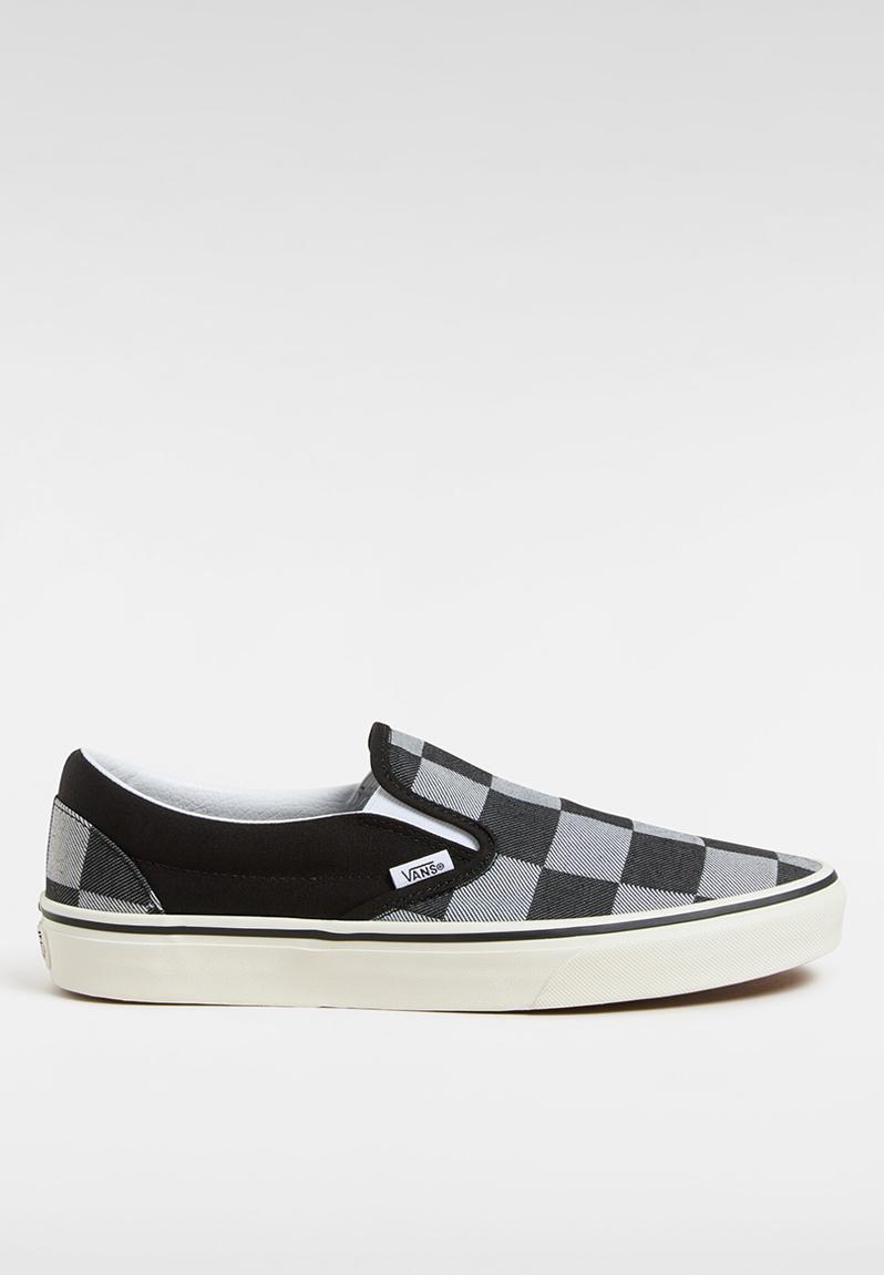 Classic slip-on vn000d5pbma bma mono checkerboard black1