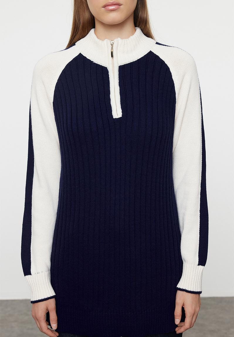 Casual Solid Zipper Zipper Collar Sweaters(6 Colors)