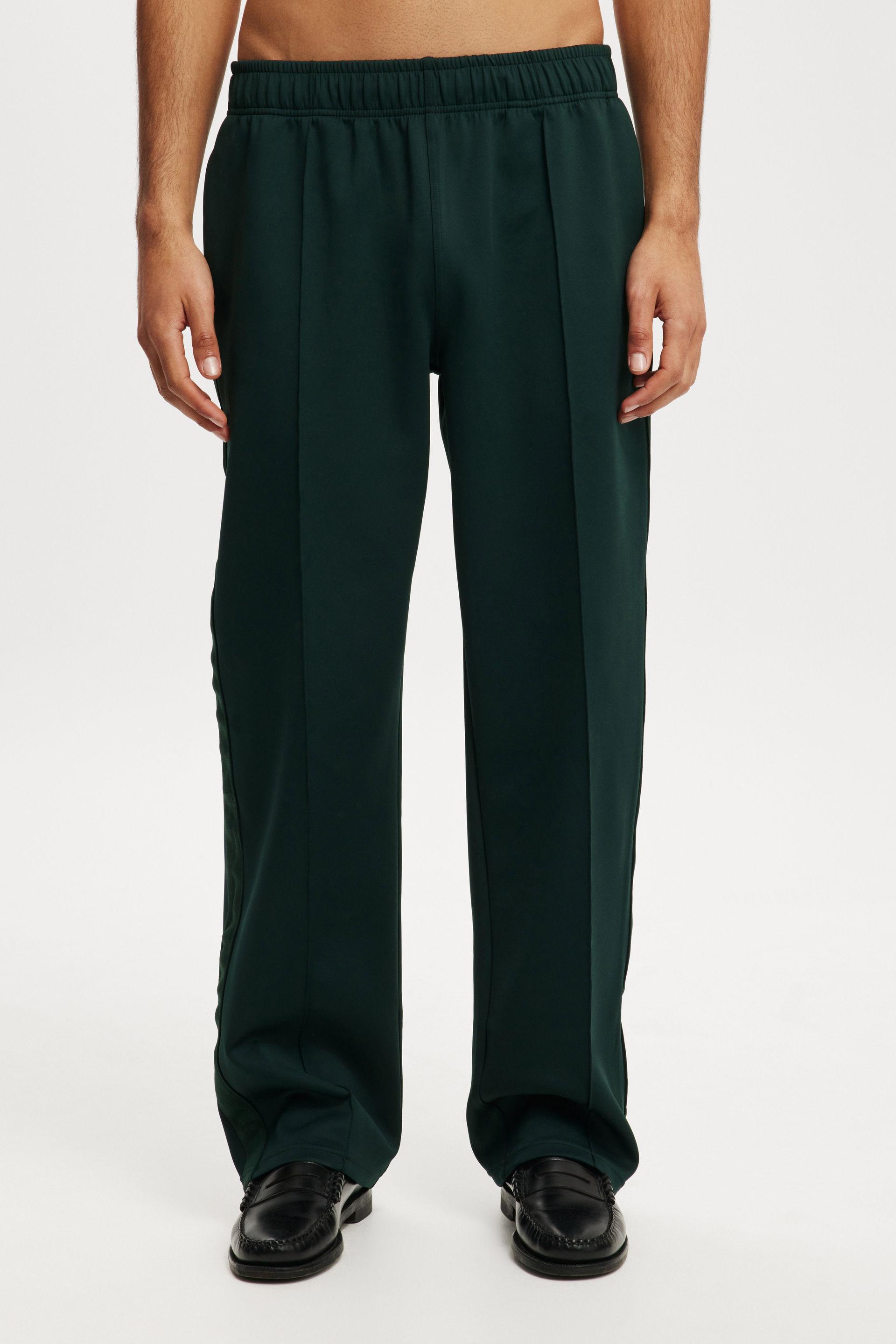 TWISTED TRACK PANT / GREEN-GREY-ORANGE main image 1