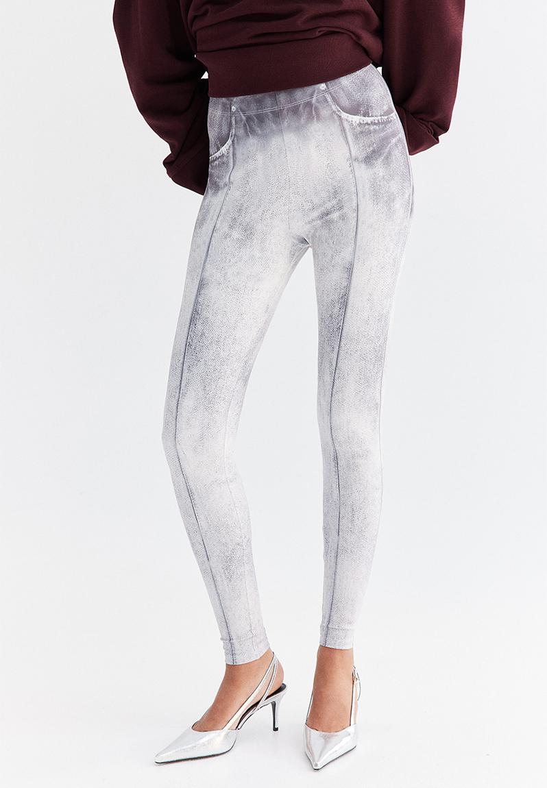 The Shonna Denim Look Legging Set