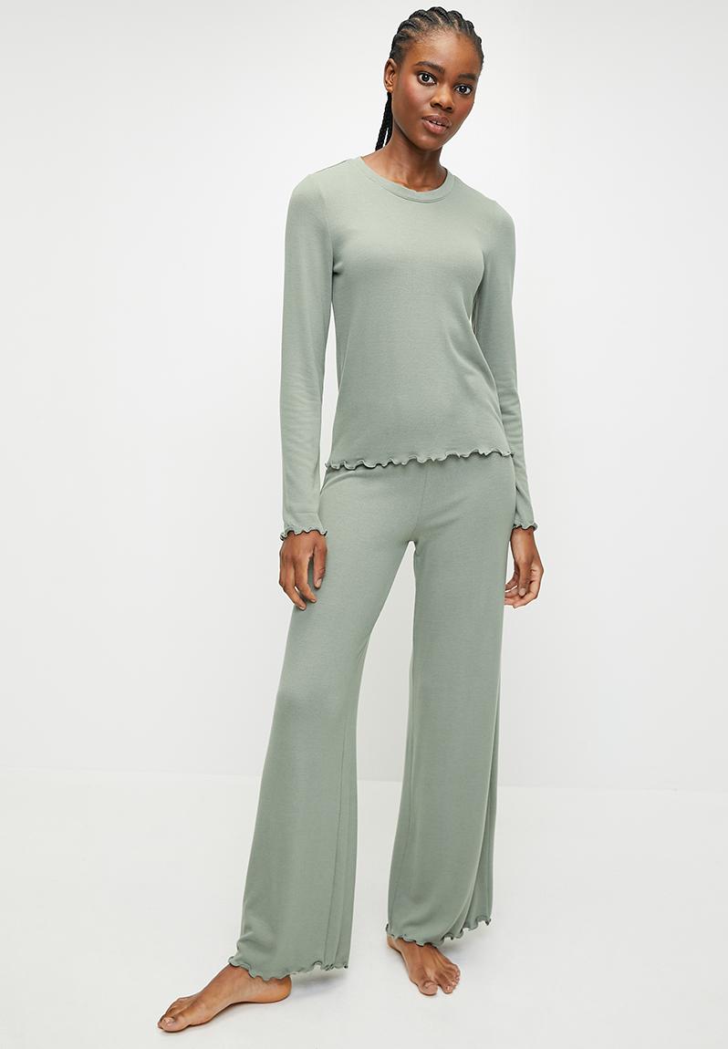 Jamun Khaki Pyjama main image 1