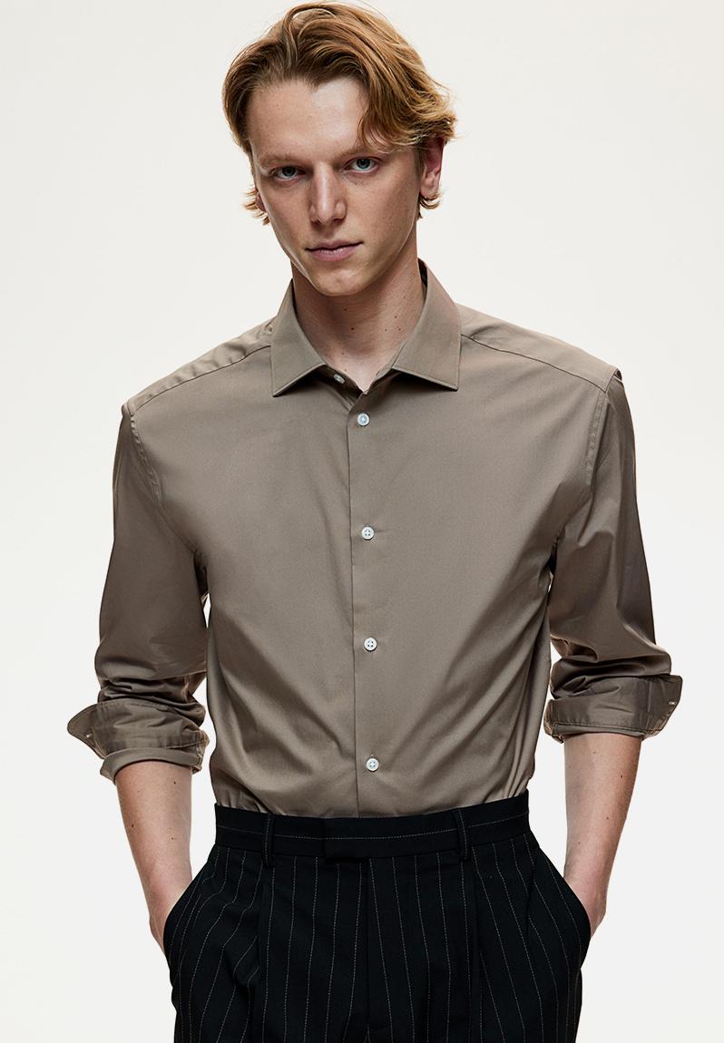 Alex Shirt Greige